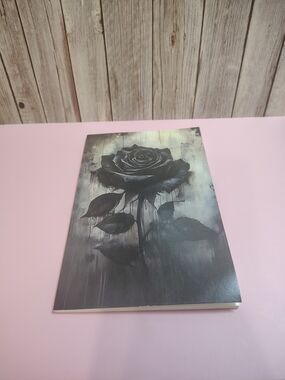 NEW Black Rose Journal